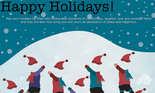 holiday corporate elf sample